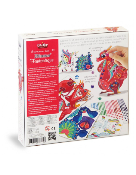 Animali decorati 3D - Fantastic diams