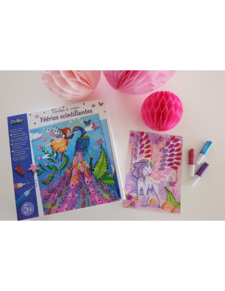 Carte da creare - fatina scintillante