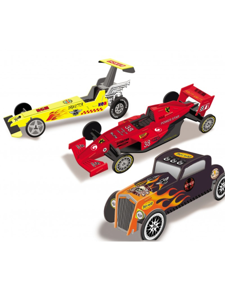 Modelli decorativi - auto da corsa