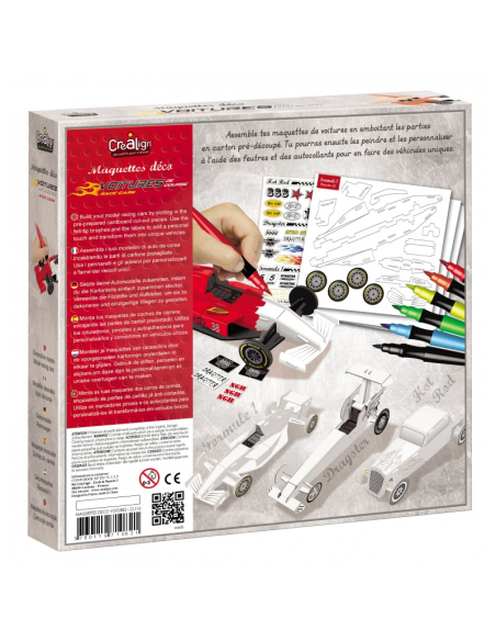 Modelli decorativi - auto da corsa