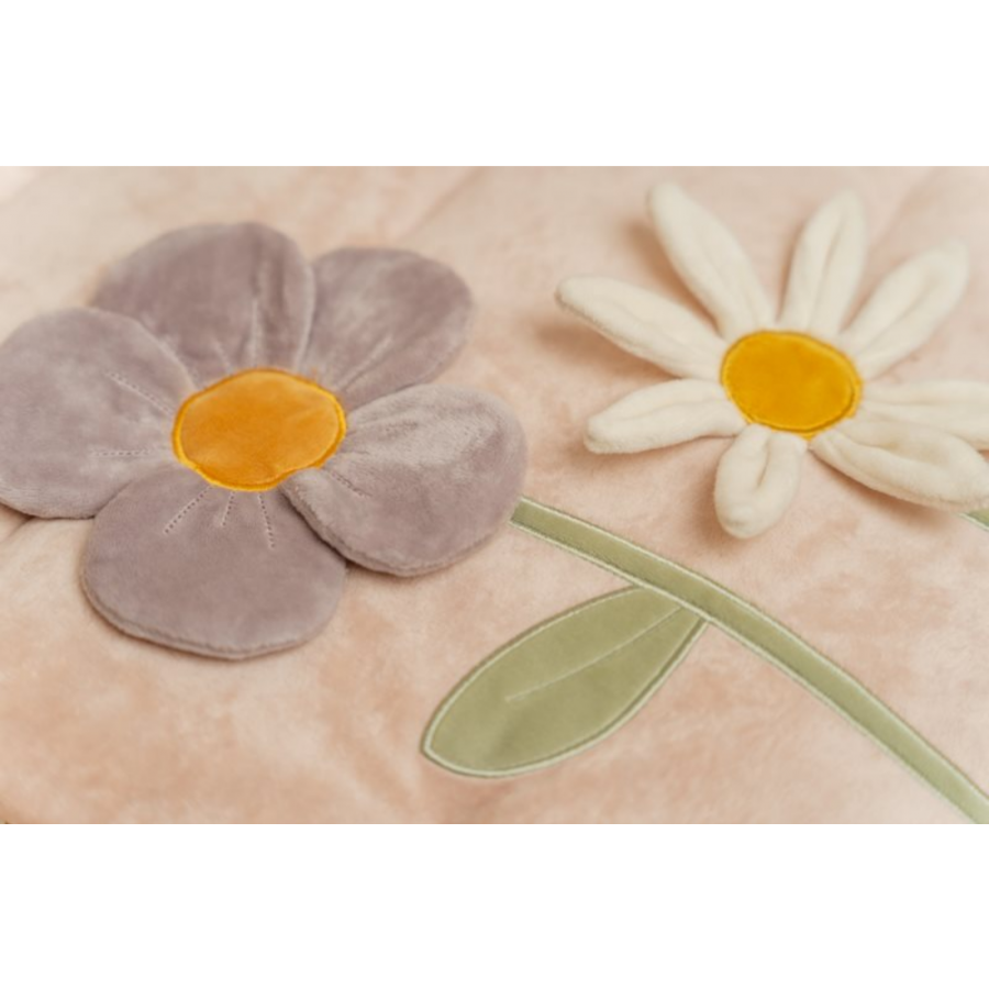 Tappetino palestrina tummy time morbido - Vintage Flowers 2