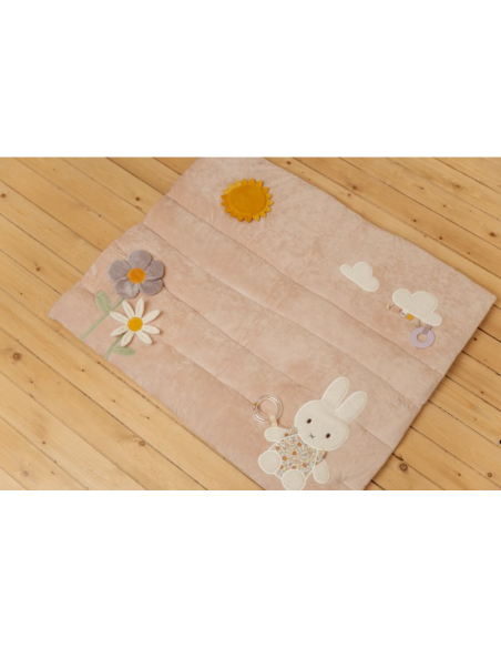 Tappetino palestrina tummy time morbido - Vintage Flowers