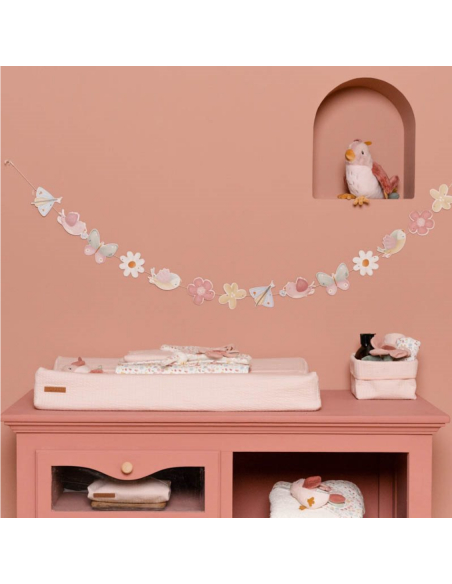 Ghirlanda decorativa Flowers & Butterflies