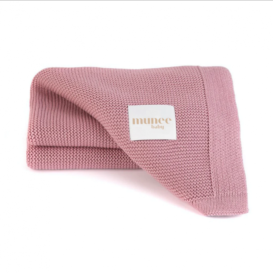 Luxury Bamboo - Coperta trama classica 80x100 cm - Peonia