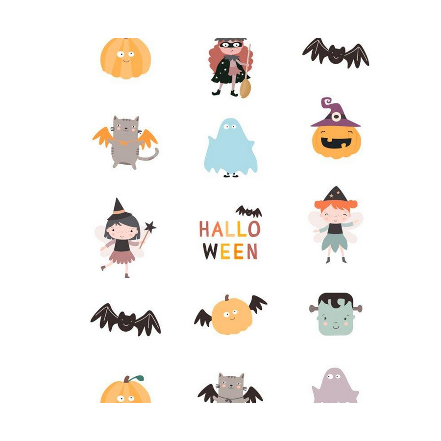 Trenta Tatuaggi Temporanei Halloween