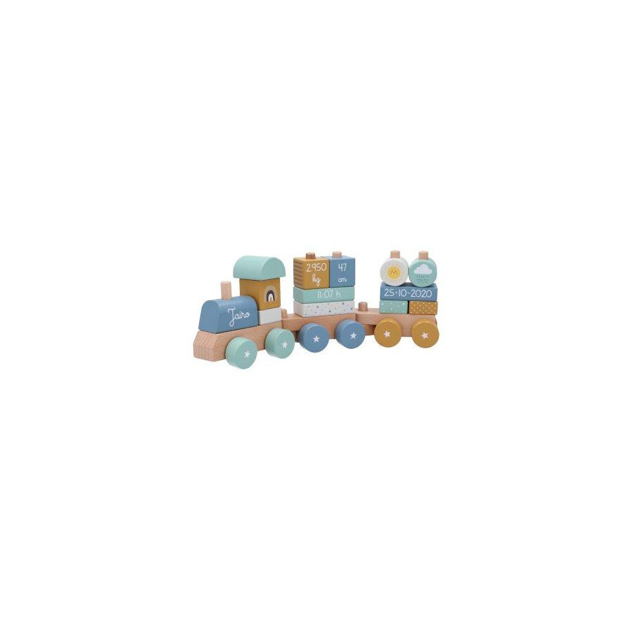 Trenino Legno Sunrise Personalizzabile