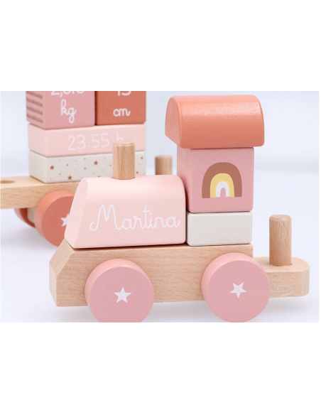 Trenino Legno Sunset Personalizzabile