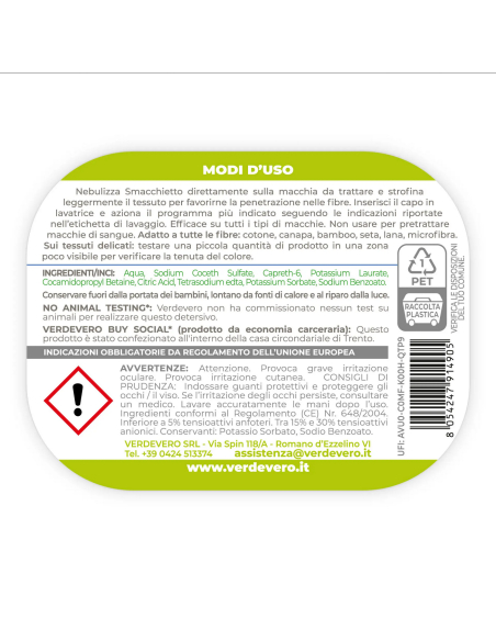 SMACCHIETTO 250 ml SMACCHIETTO 250 ml