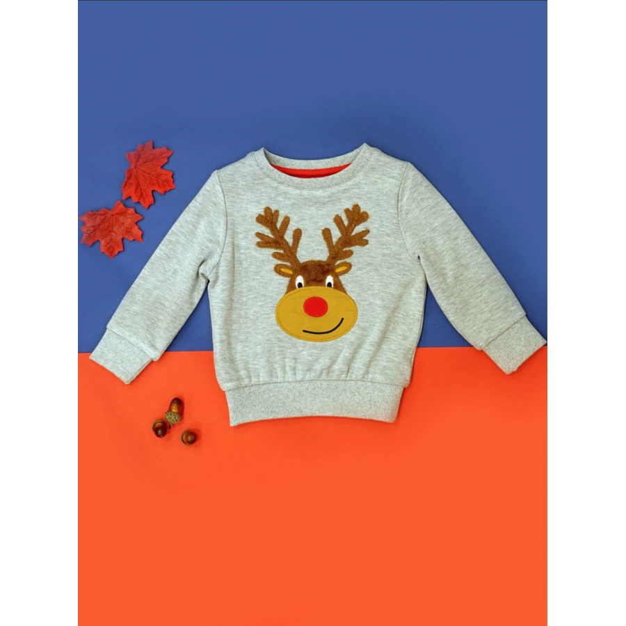 Felpa festiva con Rudolph la renna 2