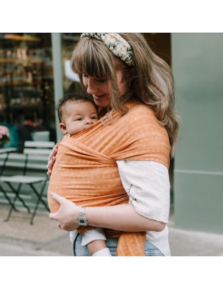 Fascia elastica portabebè Boba bamboo - Cork