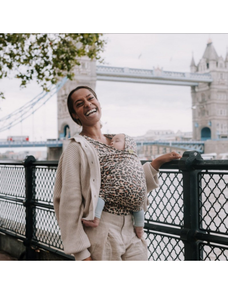 Fascia elastica portabebè Boba - Leopard