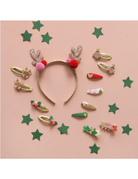 Clips per Capelli - Jolly Xmas