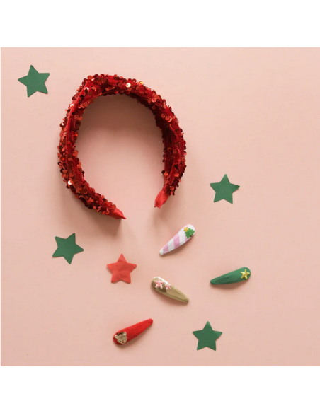 Clips per Capelli - Jolly Xmas