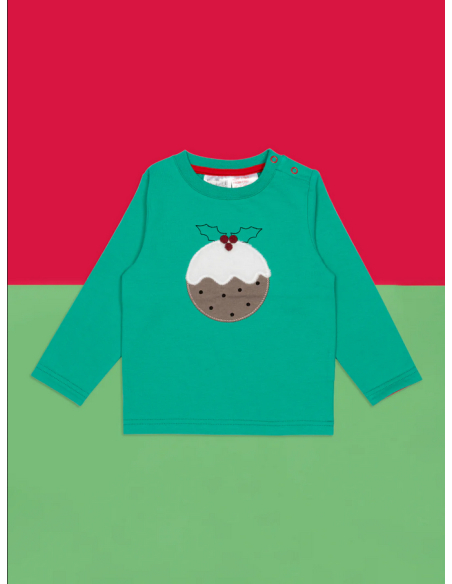 Maglia Xmas - Pudding Top Maglia Xmas - Pudding Top