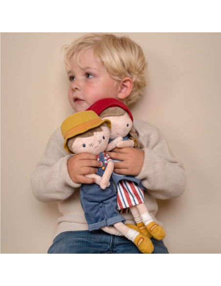 Bambola Jim il contadino olandese con Formaggio 35cm