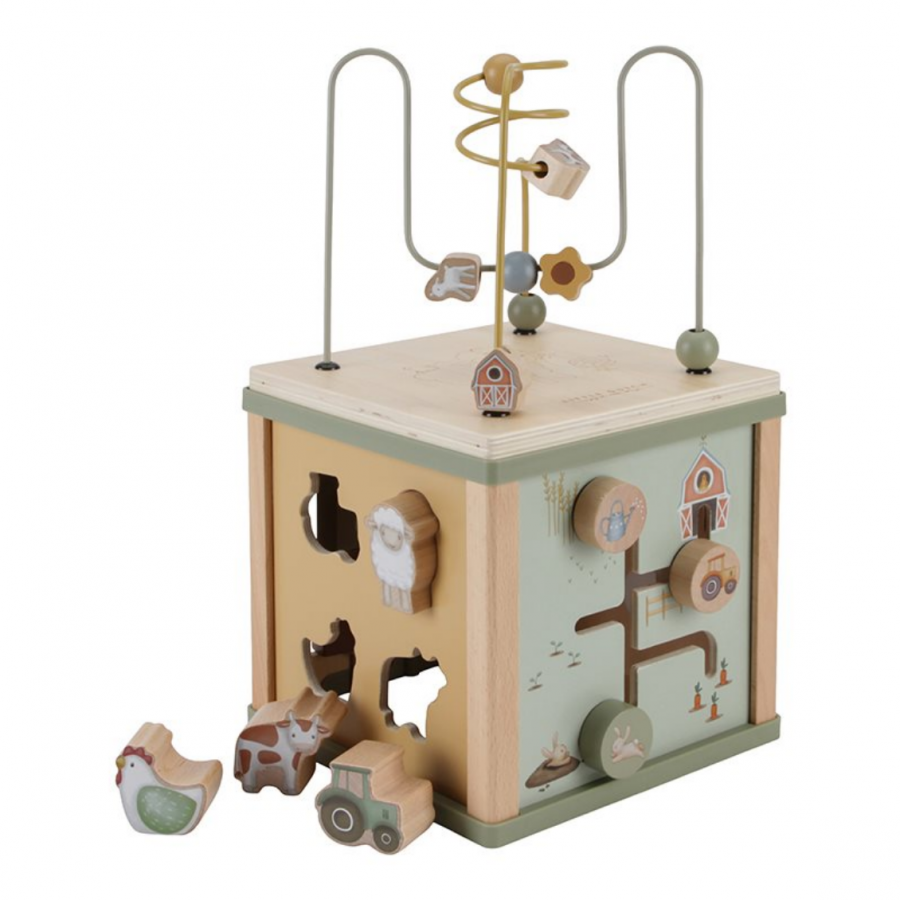 Cubo multi attività Little Farm
