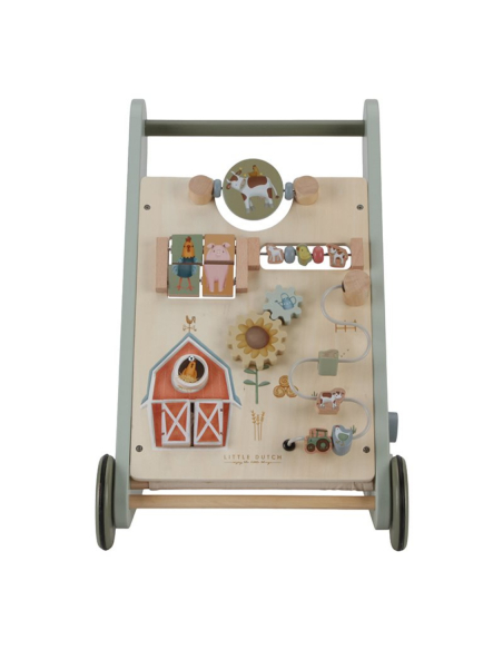 Carrellino primi passi multi-attività Little Farm