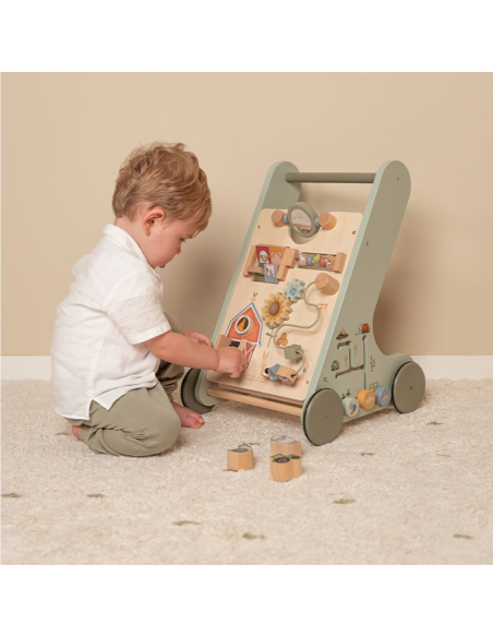Carrellino primi passi multi-attività Little Farm
