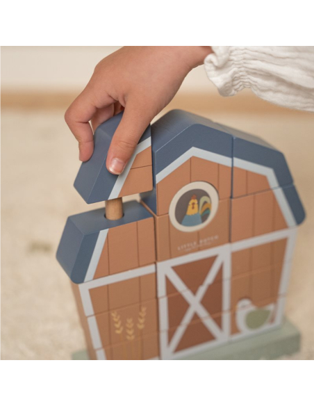 Pollaio Da Costruire Impilabile - Little Farm