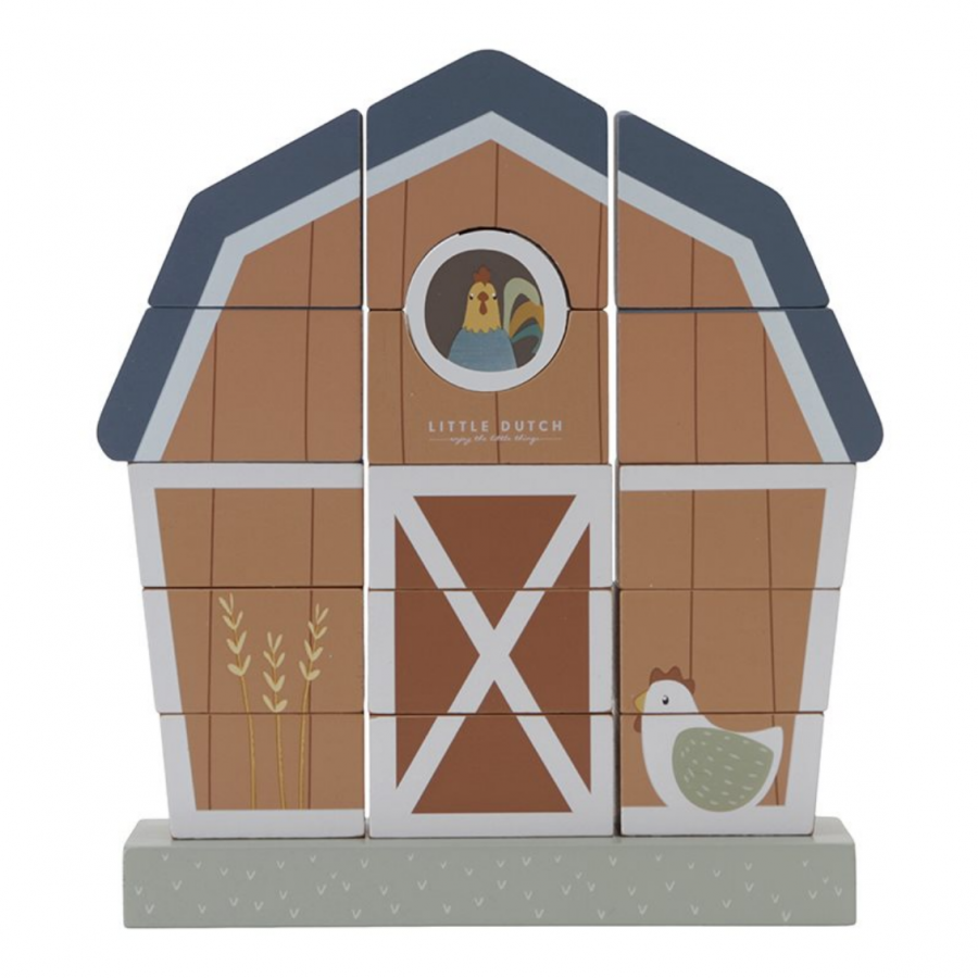 Pollaio Da Costruire Impilabile - Little Farm