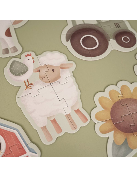 Puzzles 6 In 1 - Little Farm
