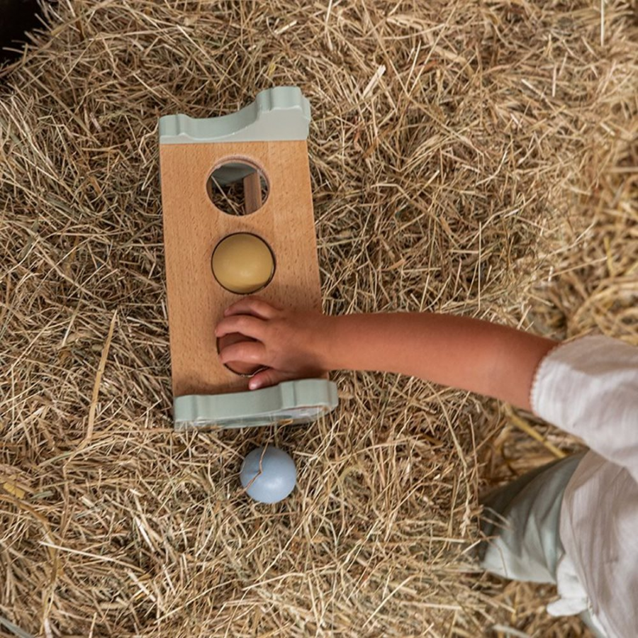 Gioco Con Martello e Palline In Legno - Little Farm 2