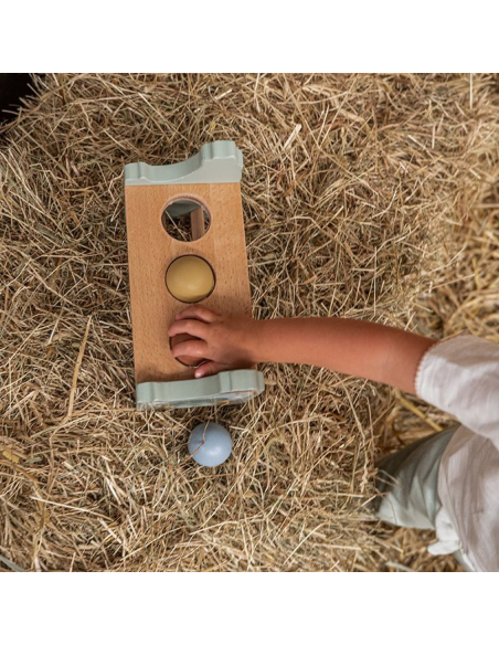 Gioco Con Martello e Palline In Legno - Little Farm