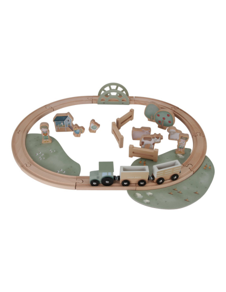 Set trenino in legno – Little Farm