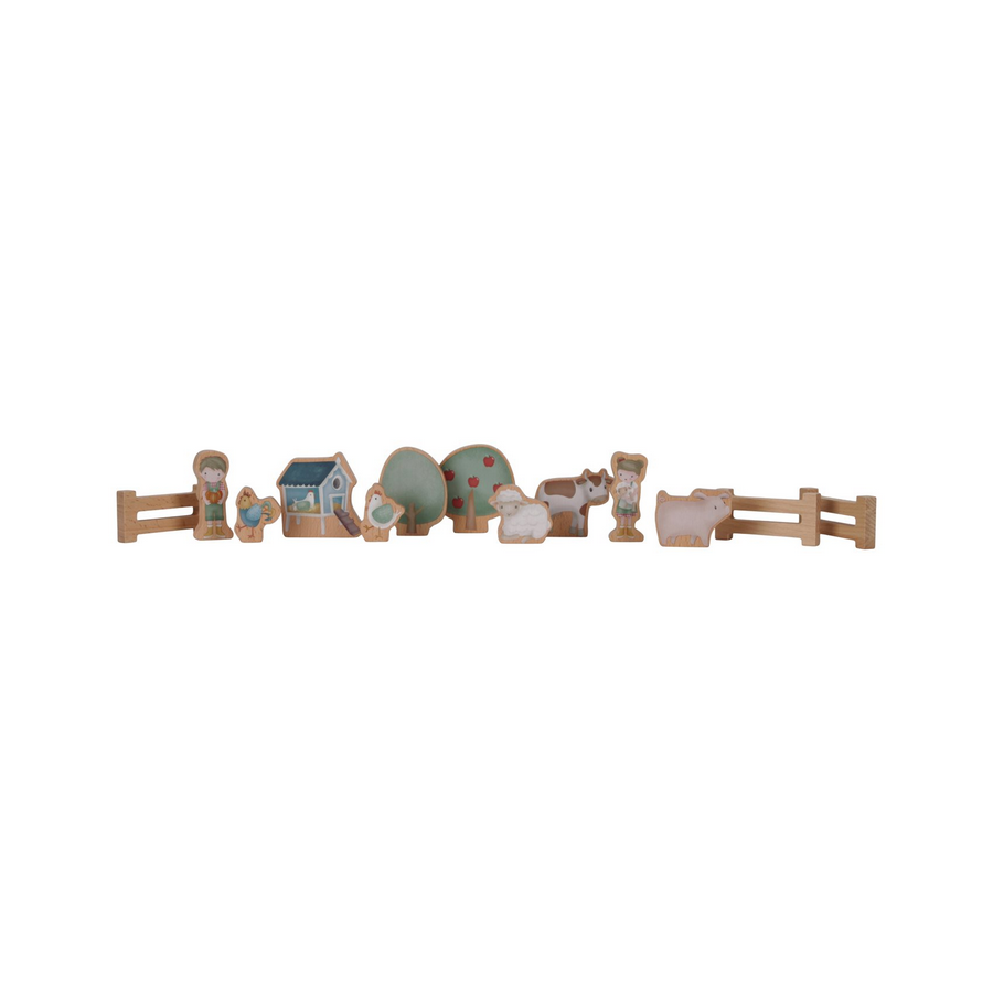 Set trenino in legno – Little Farm 2