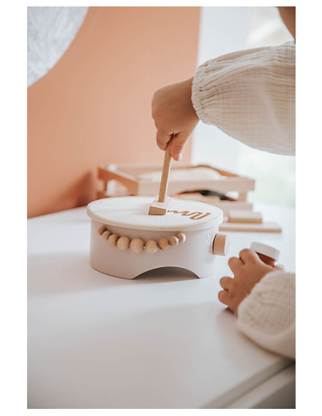 Set per Crepes in Legno - Beige