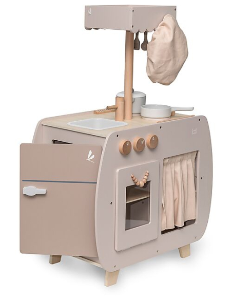 Cucina Bistro Giocattolo in Legno - Beige - Legno di Faggio Certificato FSC