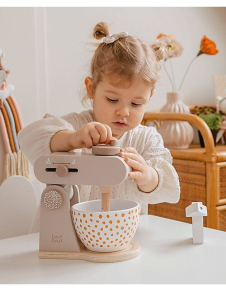 Planetaria Giocattolo In Legno - Beige - Legno di Faggio Certificato FSC