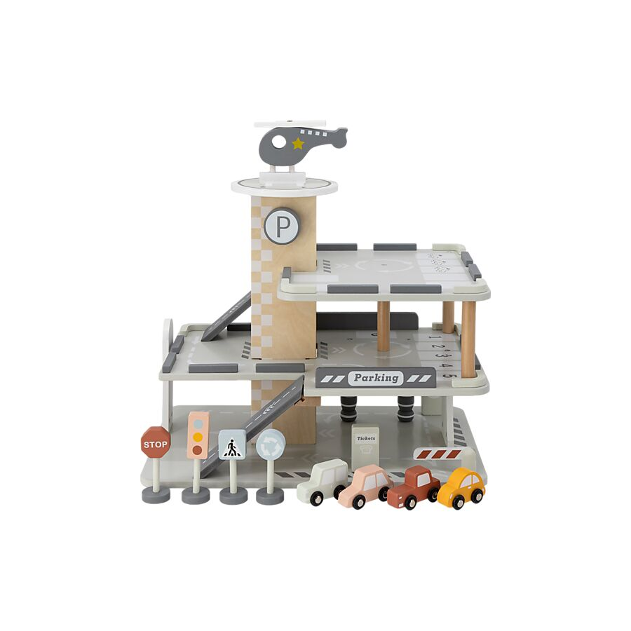 Parcheggio Giocattolo In Legno