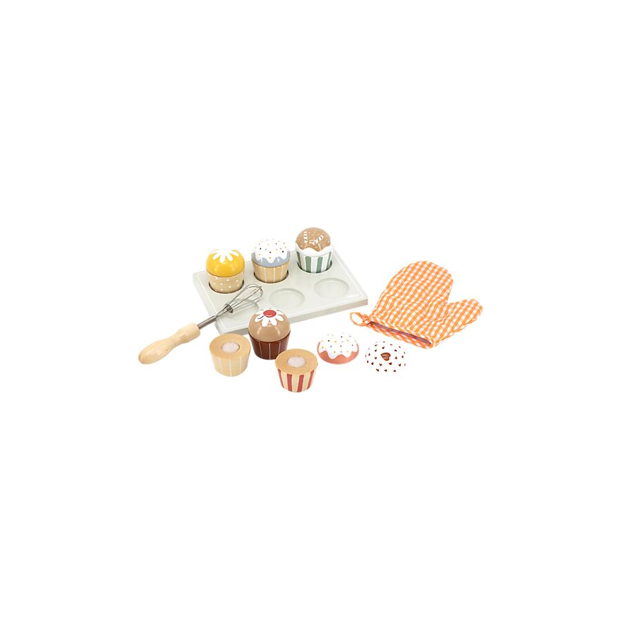 Set Cupcake in Legno