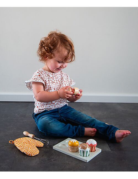 Set Cupcake in Legno