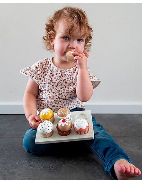 Set Cupcake in Legno