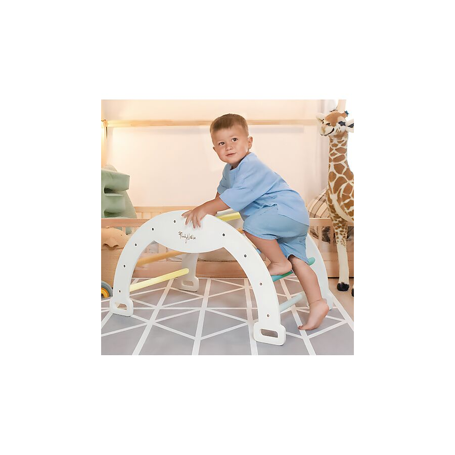 Arco Montessoriano Rainbow + Scivolo/Rampa Montessoriano Rainbow