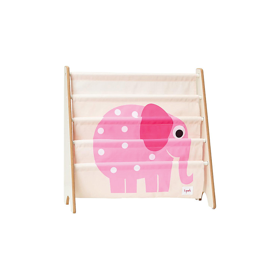 Libreria Frontale Montessoriana per Bambini - Elefante Rosa