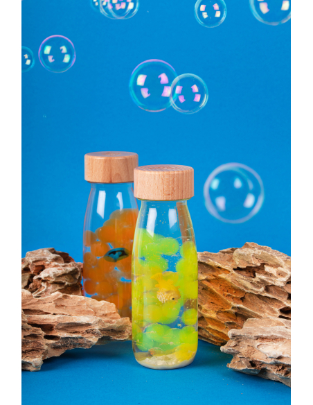 Bottiglia Sensoriale Sound Blue Tang