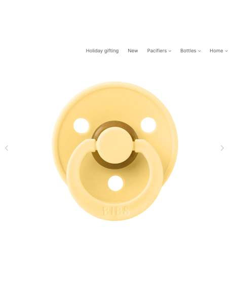 Set di 2 Ciucci Colour - Pale Butter e Dusty Pink SIZE 1