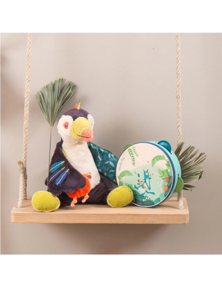 Tamburello verde Pantera - Dans la Jungle