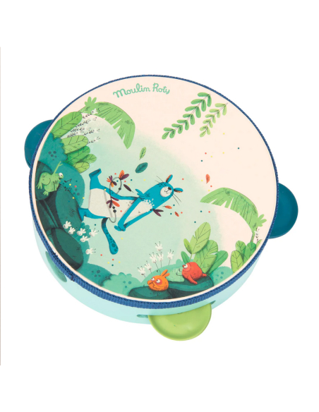 Tamburello verde Pantera - Dans la Jungle