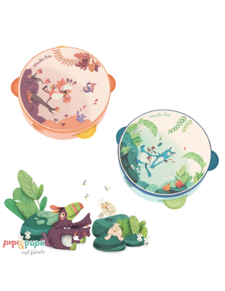 Tamburello verde Pantera - Dans la Jungle