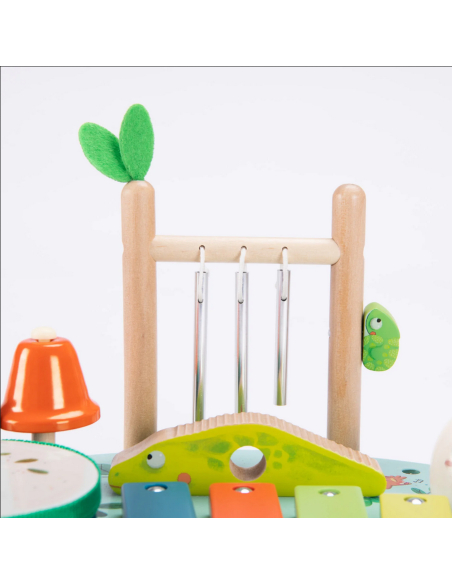 Tavolo Multi Attività Musicale In Legno - Giungla