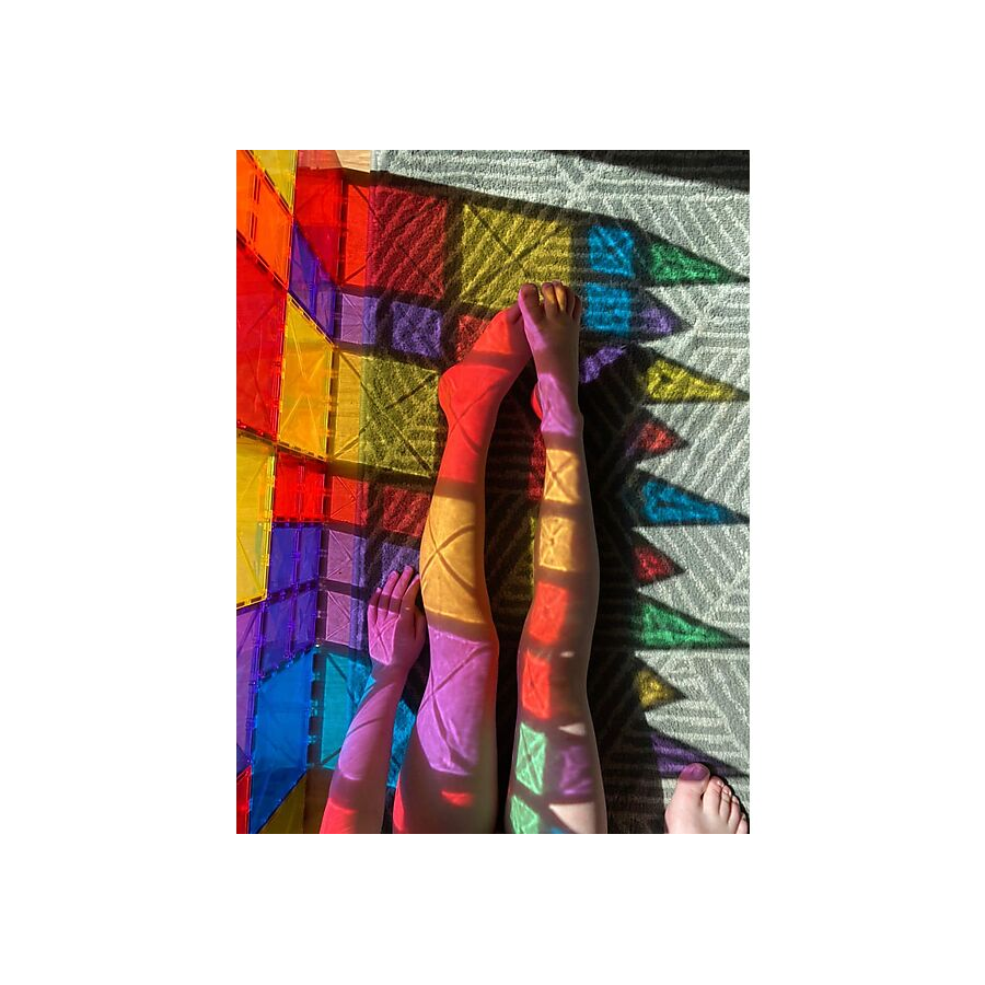 Connetix - 102 Pezzi - Pacco Creativo - Arcobaleno 2