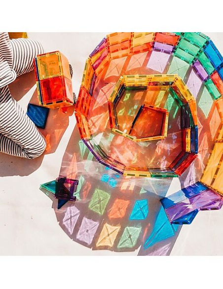 Connetix - 102 Pezzi - Pacco Creativo - Arcobaleno