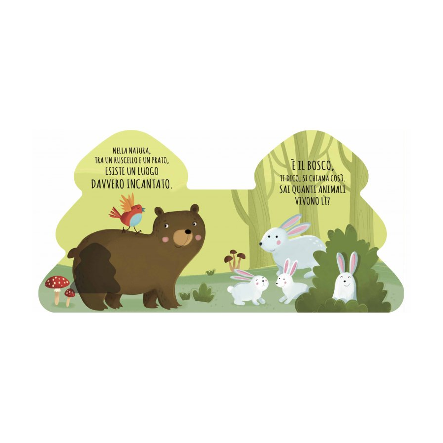 Libri sagomati. Gli amici del bosco 2