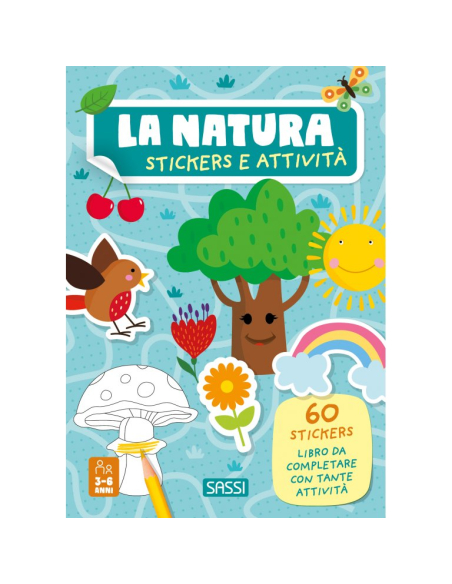 Stickers e attività. La natura