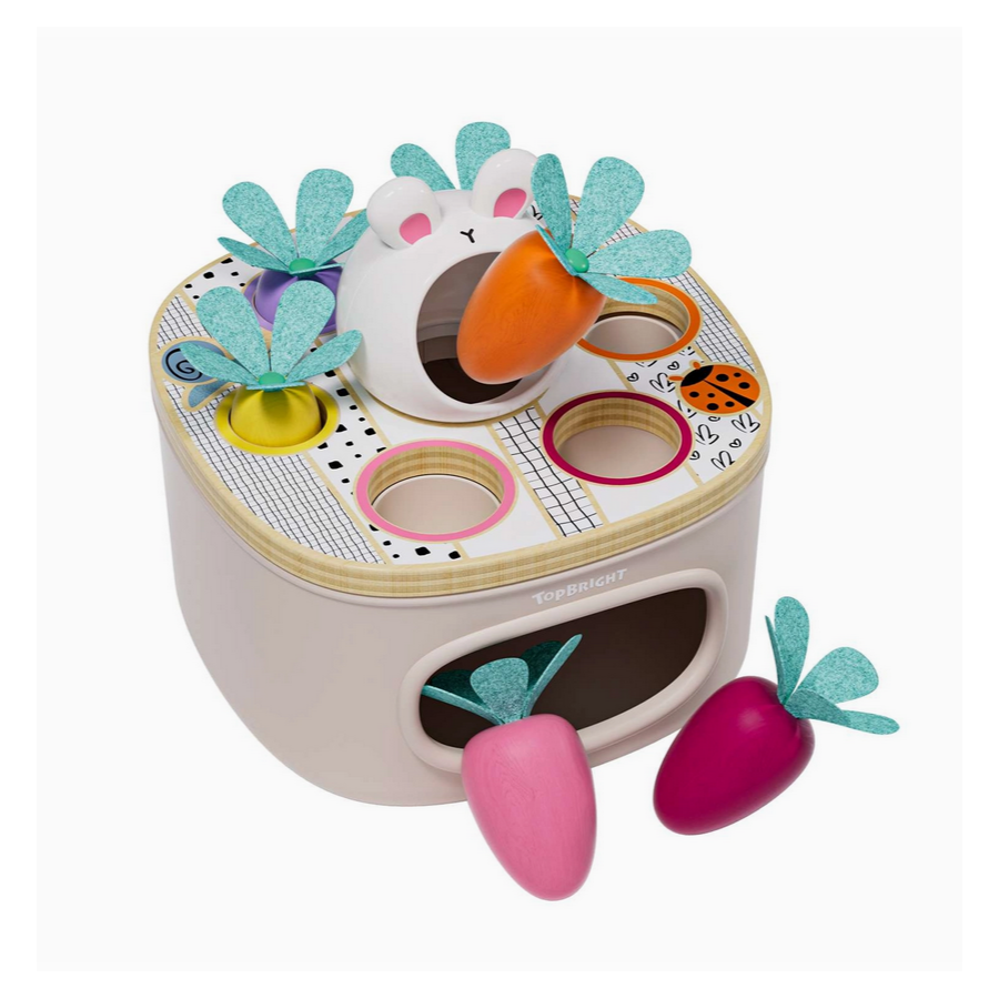 Match + Sort Carrots - Montessori impara colori e forme