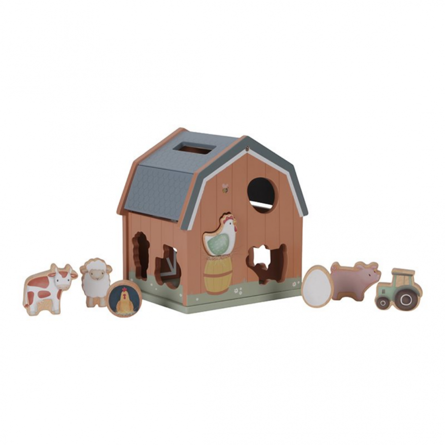 Gioco di incastri il pollaio di LITTLE FARM